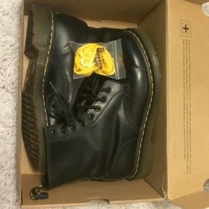 Black & yellow stitching Dr.Martens